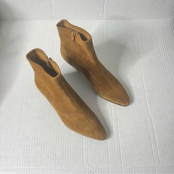 MAJE Flika Suede Ankle Boots - Tan New in box size 37 - Picture 7 of 12
